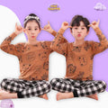 Hello Friends Print Kids Wear