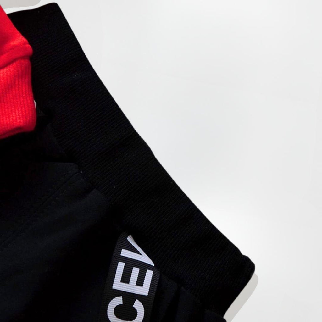 Red Soft Premium Sweatshirt & Trouser Pair