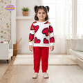 RED LOVE HEART Sweatshirt and Trouser
