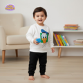 Donald Duck Printed Sweatshirt Set - White