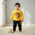 Lion Simba Sweatshirt Set - Yellow