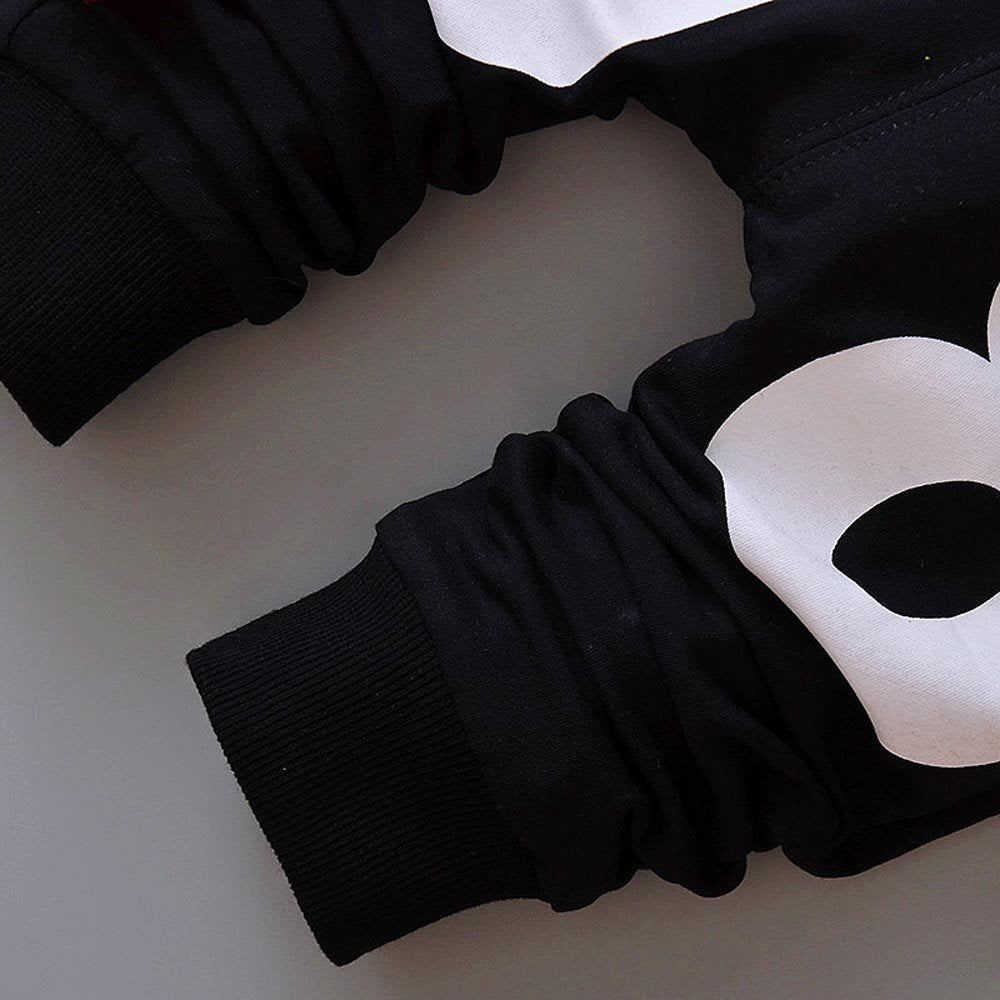 Black Design Soft Premium Sweatshirt & Trouser Pair