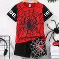 Black Spiderman Kids Wear