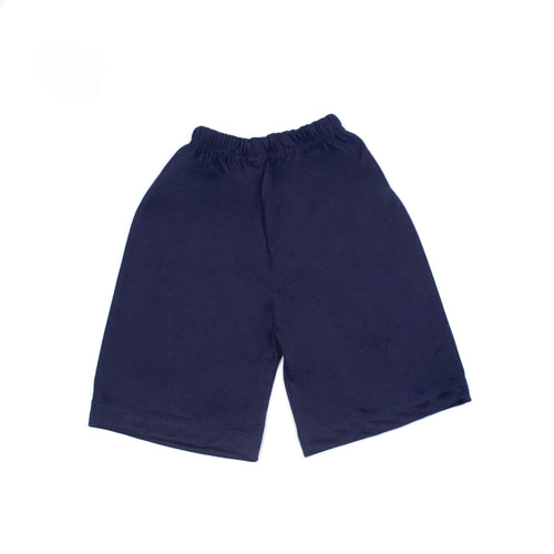 Blue Care Bear Print Short-sleeve Tee & Shorts Set