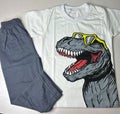 Kids T-Rex Print– Cool Casual Outfit for Boys