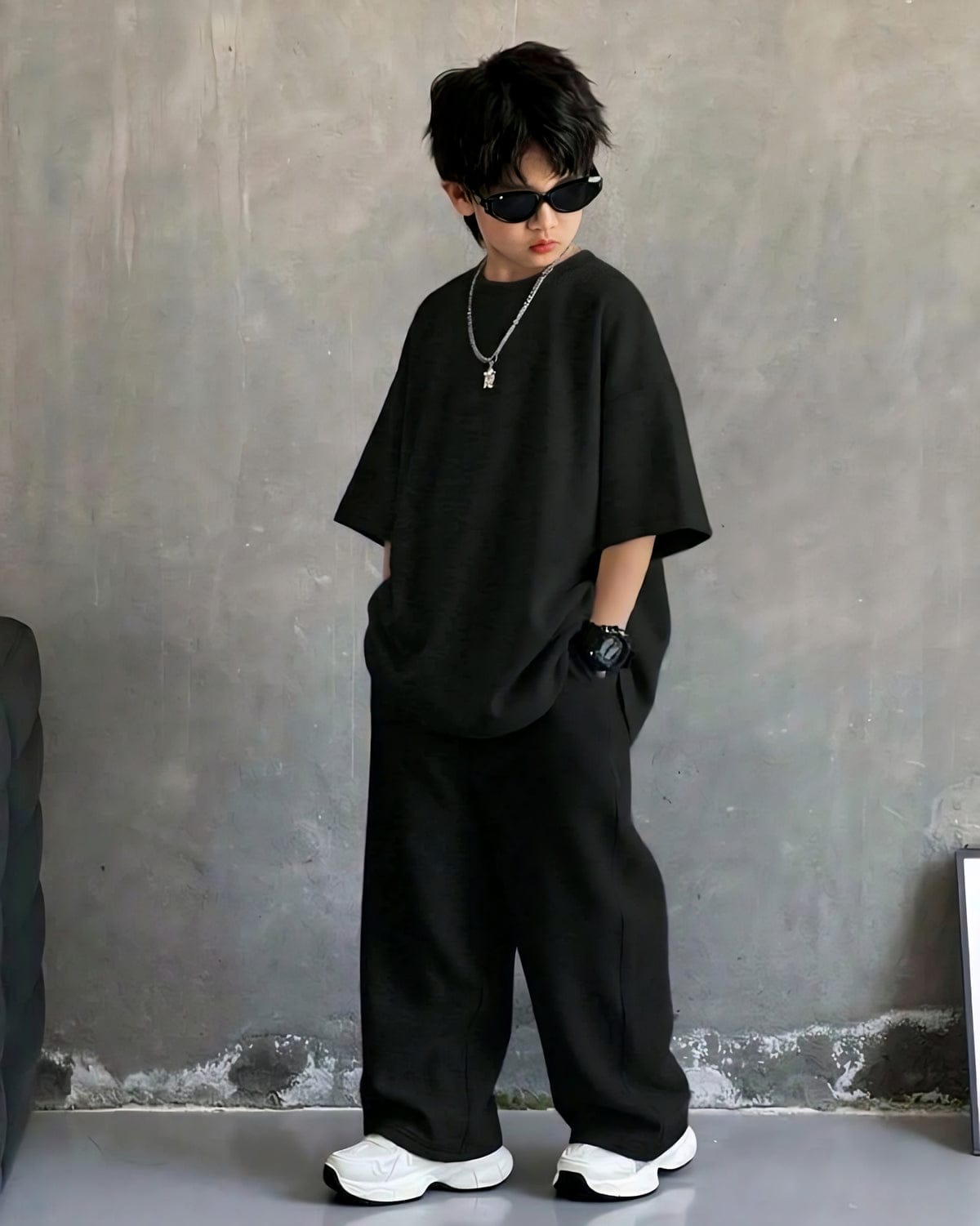 Boys Classic Co-Ord Set (T-Shirt & Jogger Pants)