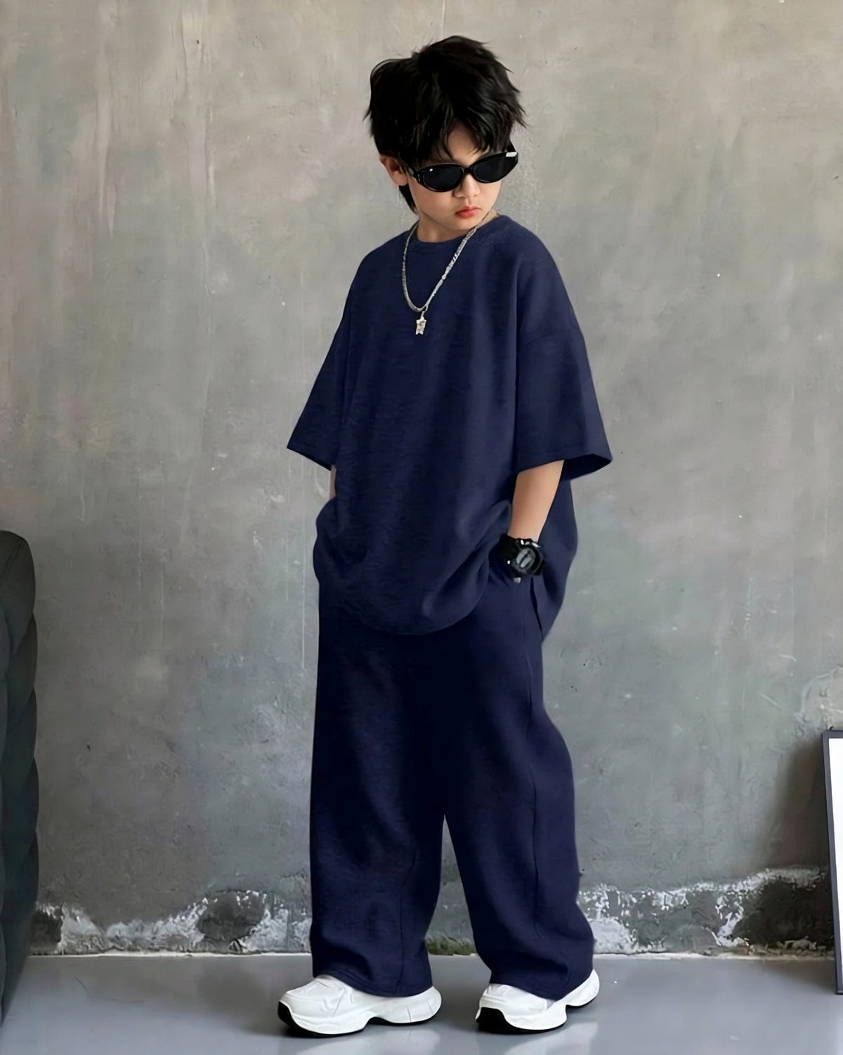 Boys Classic Co-Ord Set (T-Shirt & Jogger Pants)
