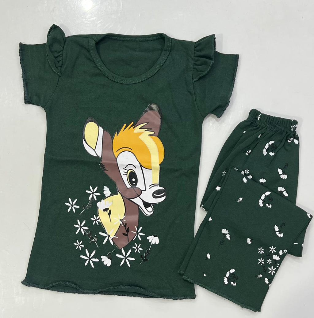 Unicorn Green Kids Pajama set
