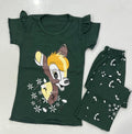 Unicorn Green Kids Pajama set