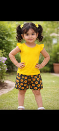 Sunshine Floral Kids Summer Set