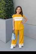 Sunshine Glow Girls Co-Ord Set (2-Piece Outfit)