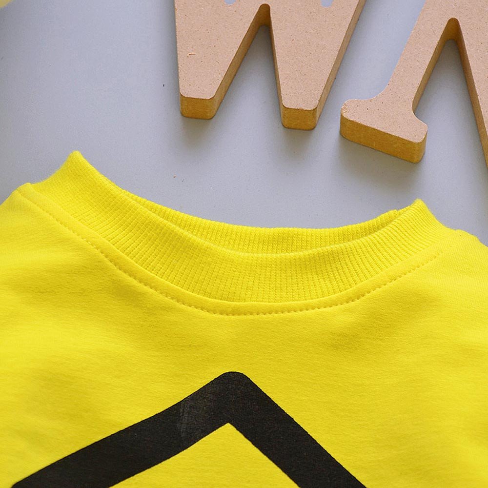 Yellow Design Soft Premium Sweatshirt & Trouser Pair